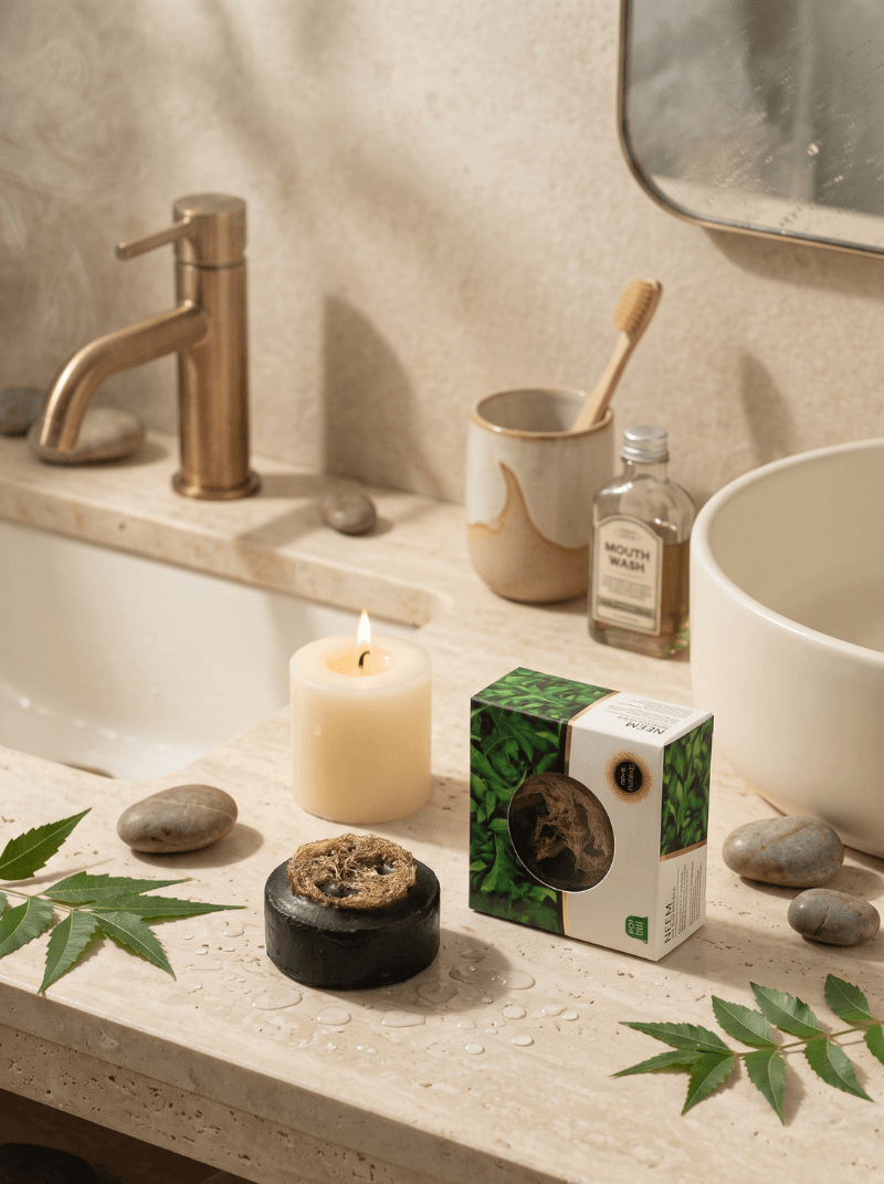 Neem + Moringa Luffa Soap